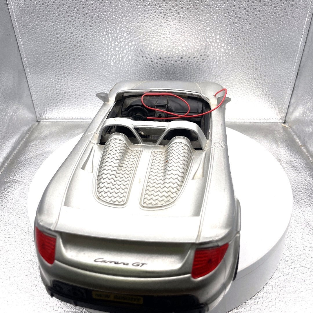 New Bright Porsche Camera GT RC Car Grey, Untested, CAR ONLY rear view