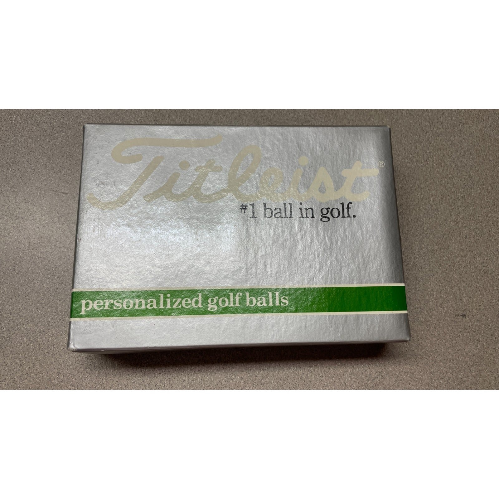 Titleist 384 DT 90 Compression Golf Balls front of box
