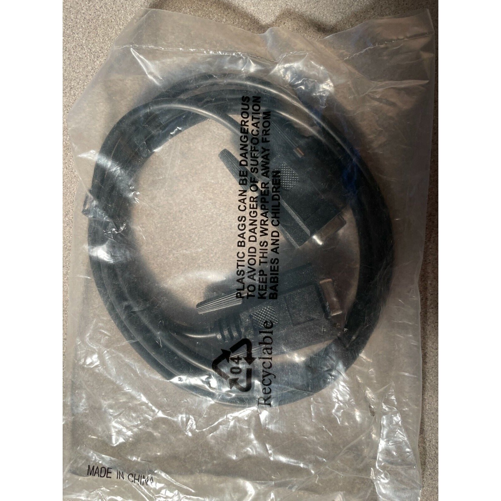 10ft Serial Cable Male to Male RS232 Extension Cord 9 Pin Straight Through 3m
