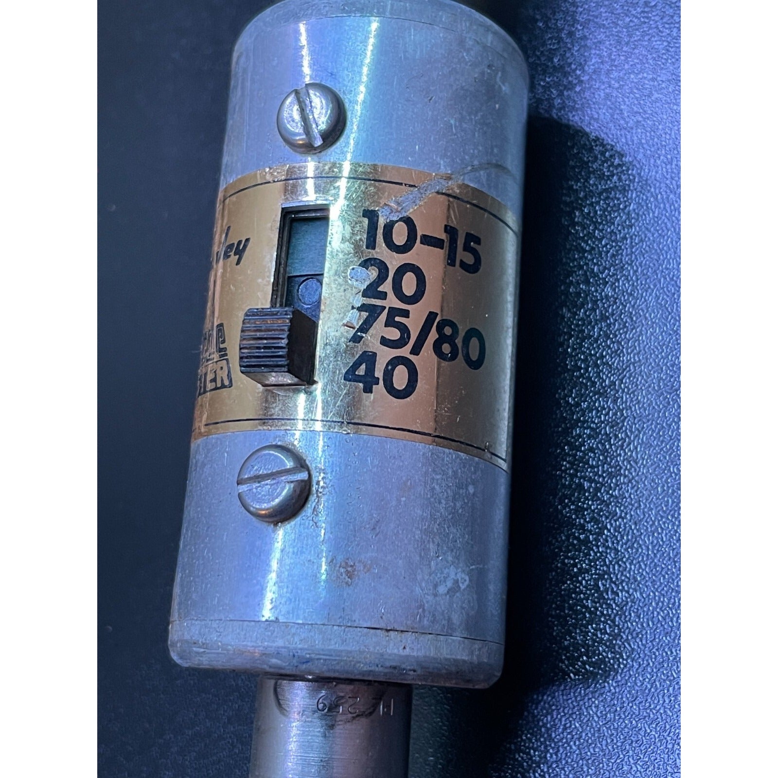 Mosley Rode Master 10-15 20 75/80 40 switch closeup
