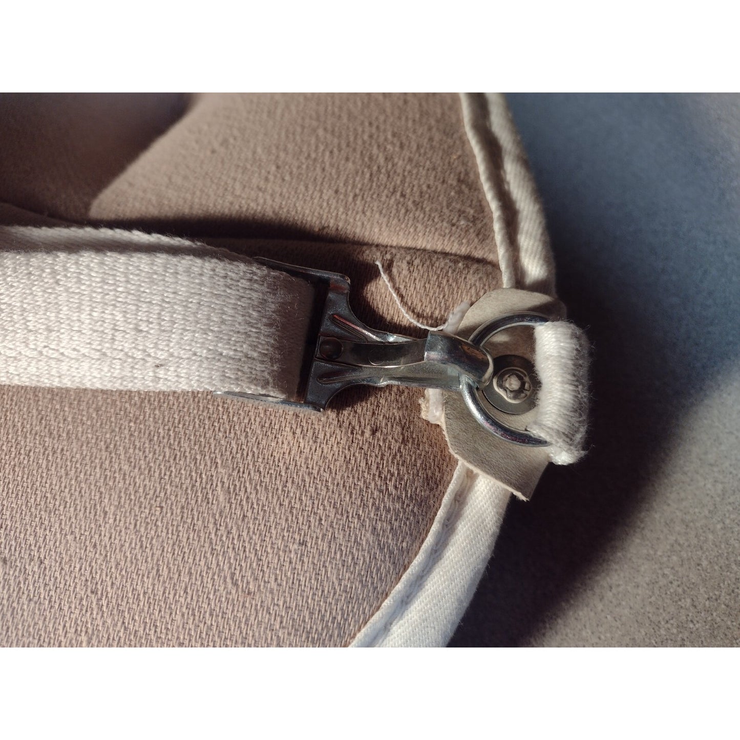 Cooper WBP 10 Chest Protector closeup of clasp