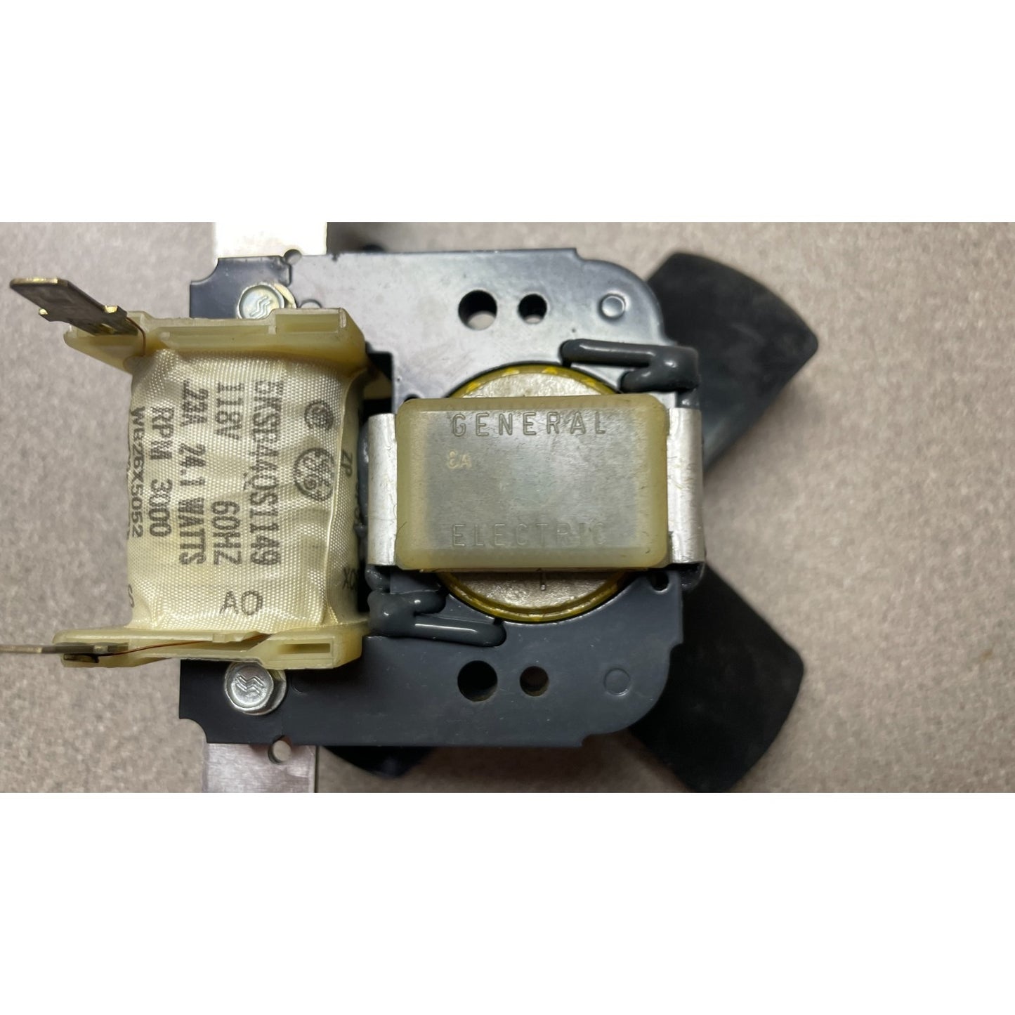 GE Fan Motor Part#5KSB44QS1149 WB26X5052