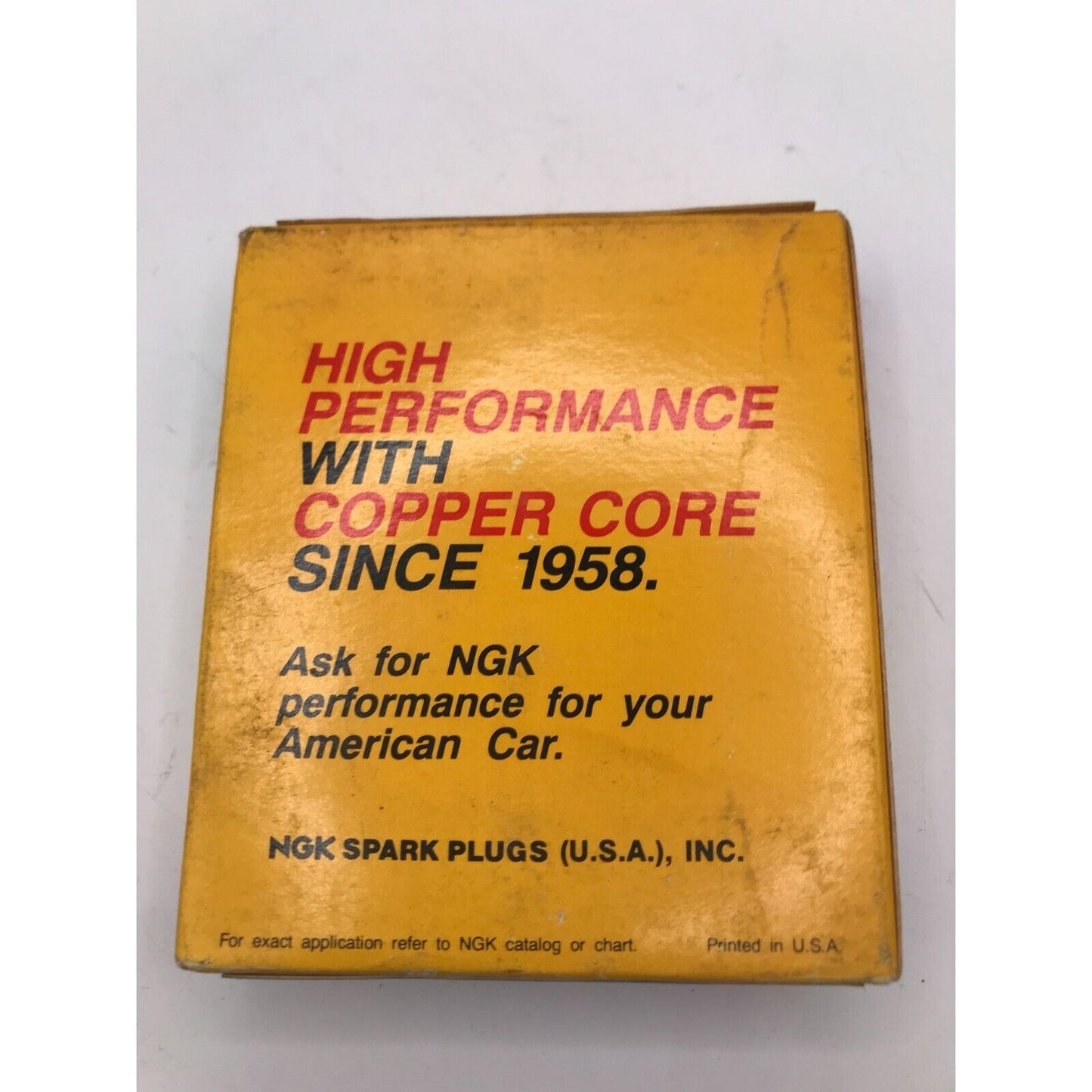 NGK Spark Plugs BUR5EB-11 Stock No. 6735 back of box