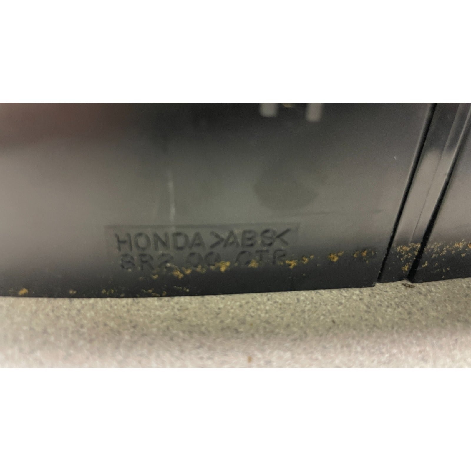 OEM Honda Civic Del Sol Dash Dual Air Vent SR2 00 CTR closeup of part number stamp