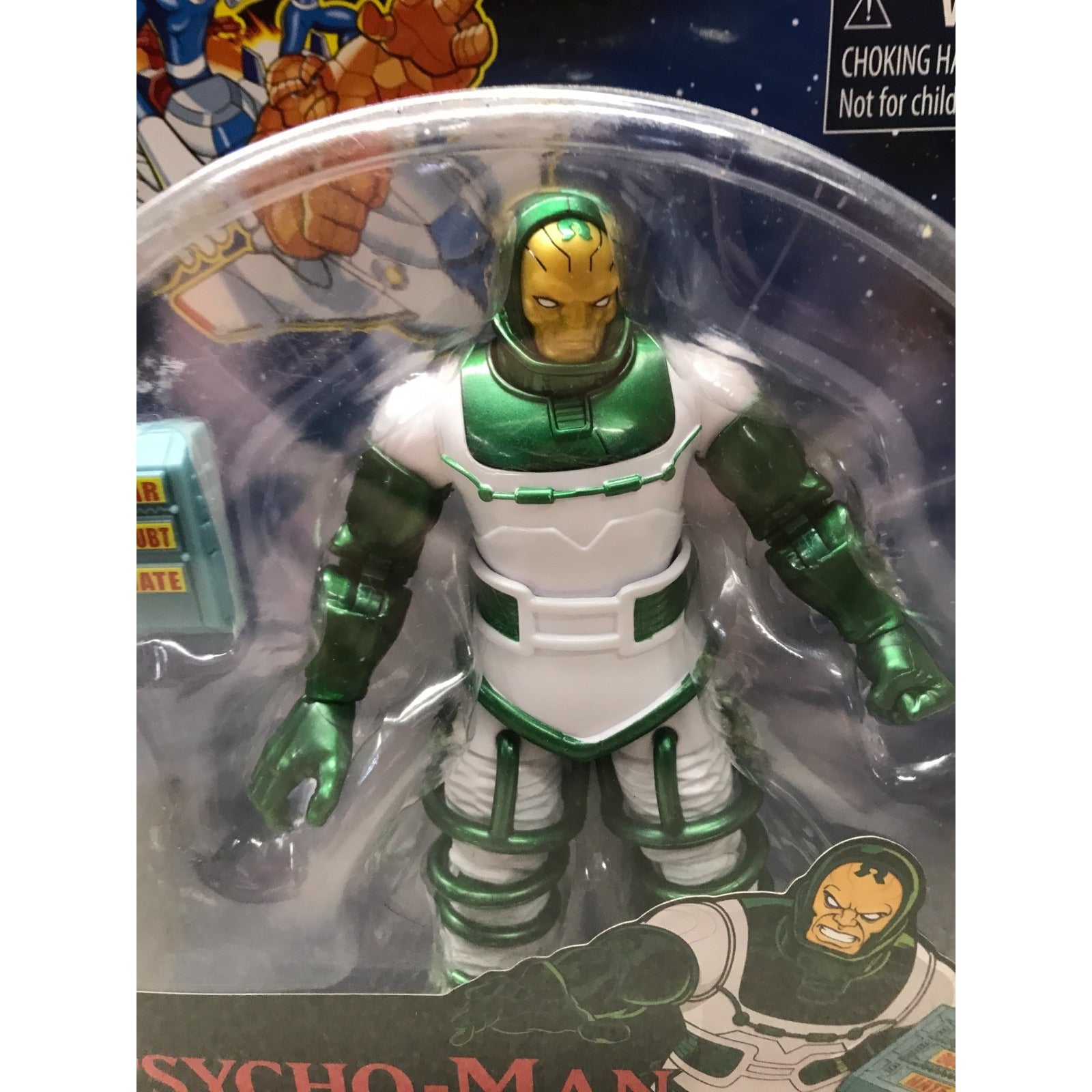 Fantastic Four Psycho-Man Figurine closeup