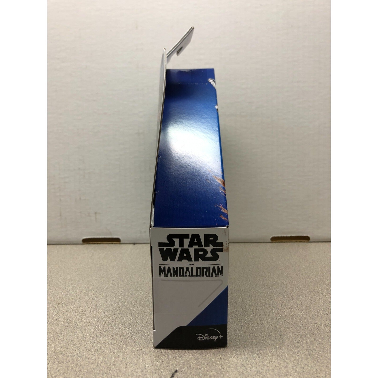 Star Wars Mission Fleet Speeder Bike w/ The Child IG-11 F1645 side of box Star Wars Mandalorian