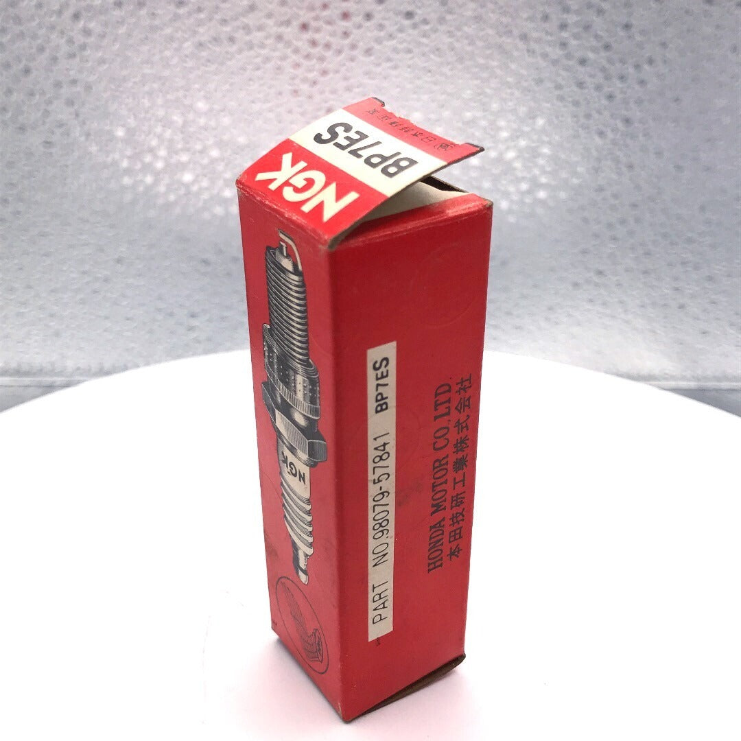 NGK Honda Spark Plug BP7ES Part No. 98079-57841 side of box with part number