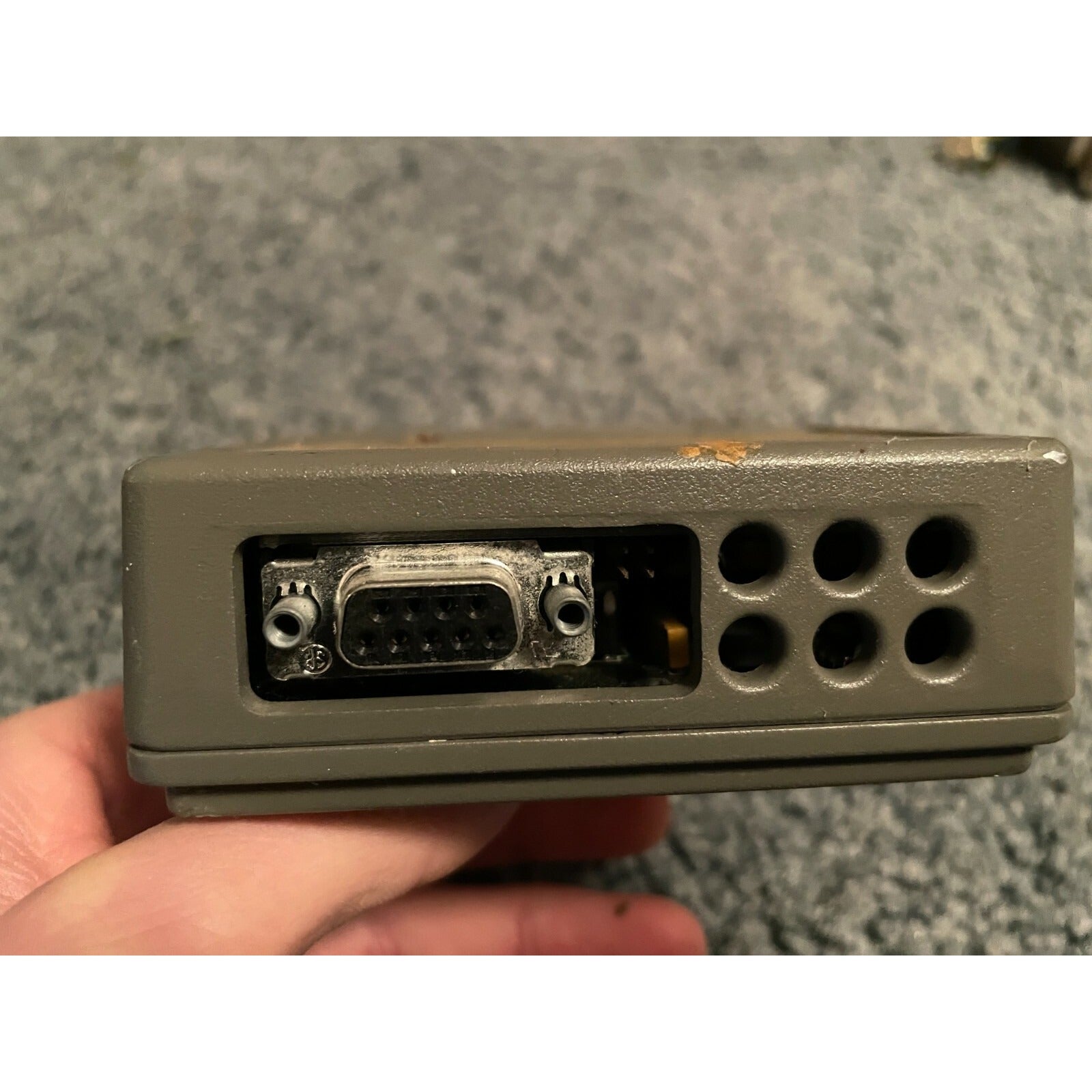 HP 85620A MASS MEMORY MODULE for Spectrum Analyzer connector view