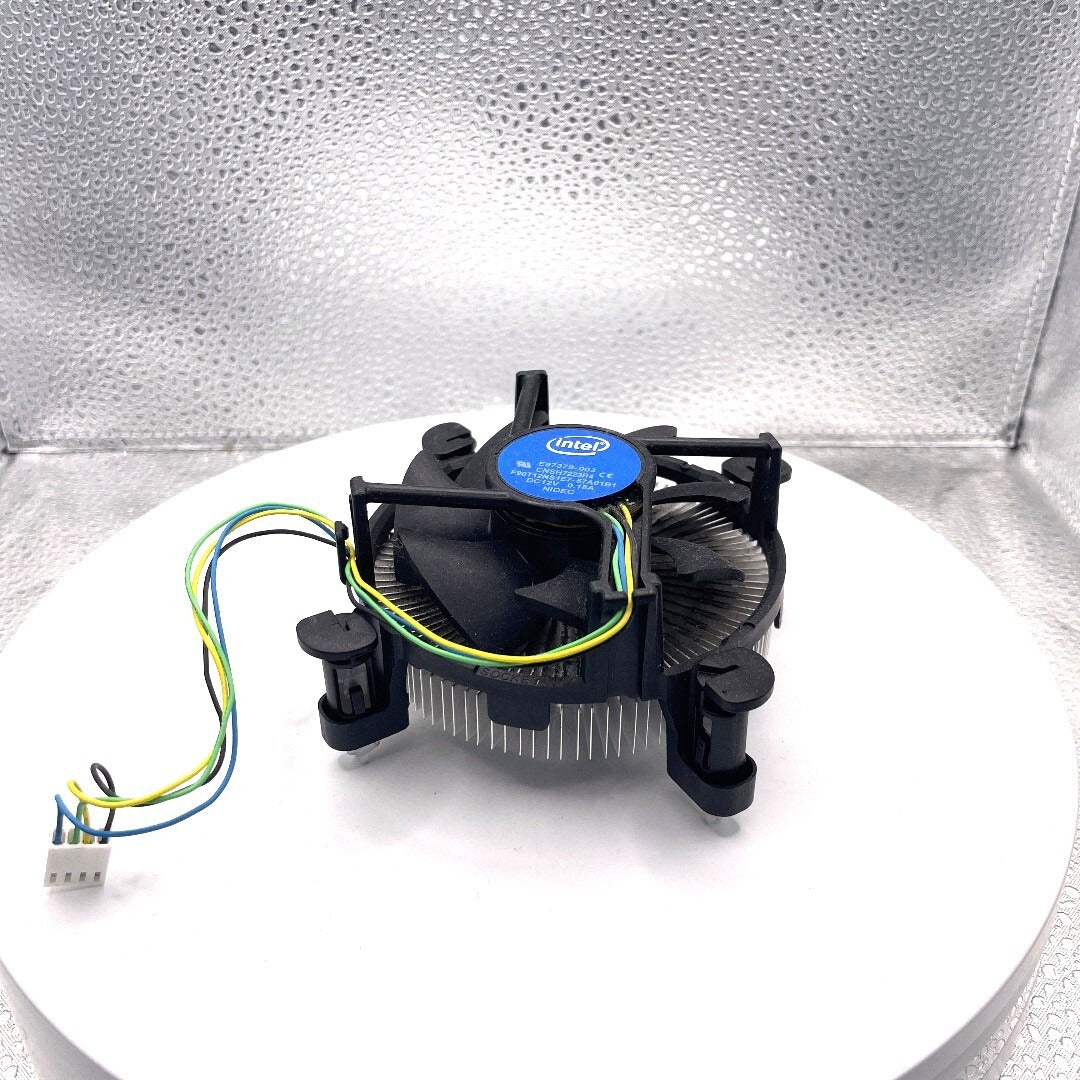 Intel E97379-003, 0.18A 12V DC Cooling Fan with Heat Sink (New)