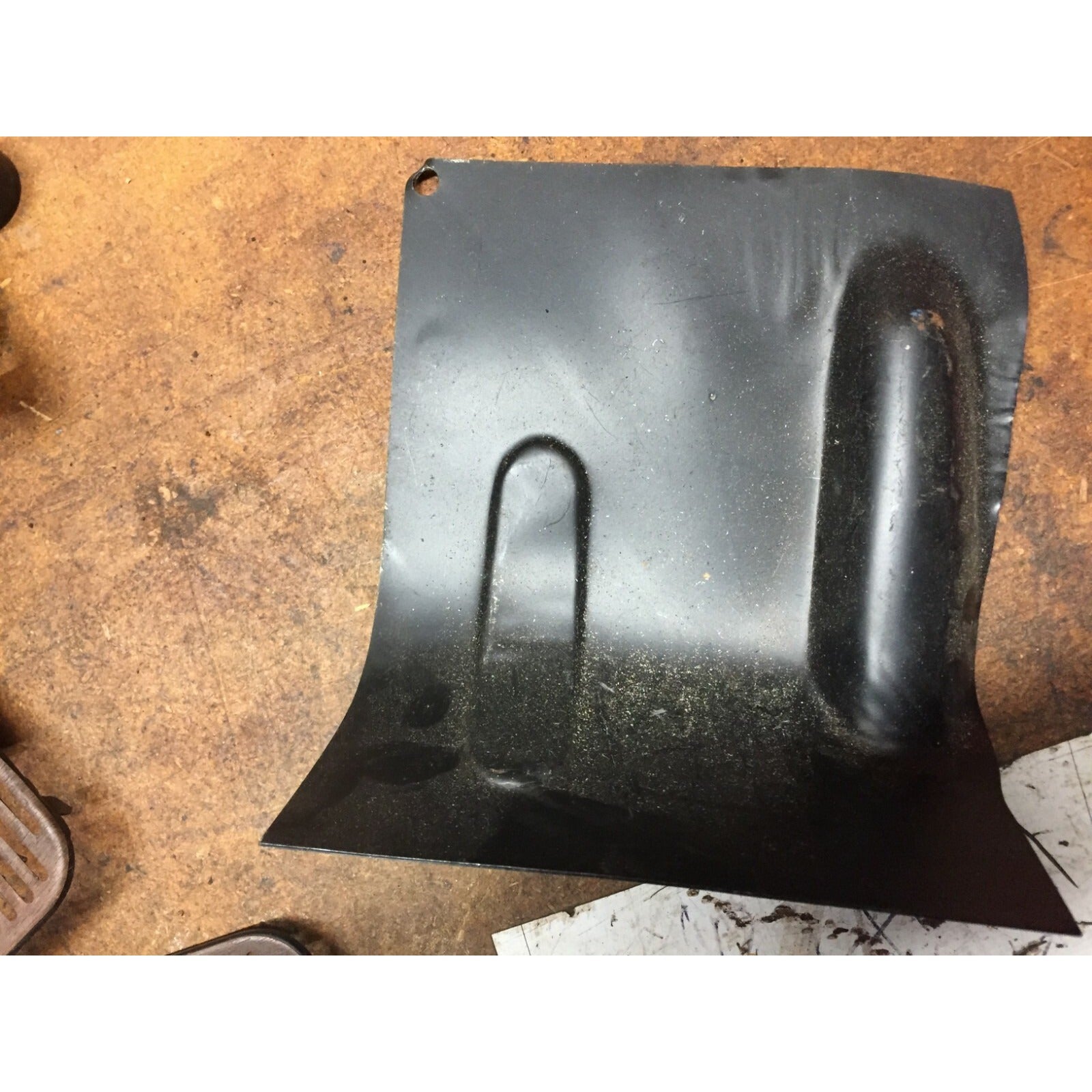 1955-77 VW Super Beetle, Bug, Dune Buggy Left & Right Splash Pan back view