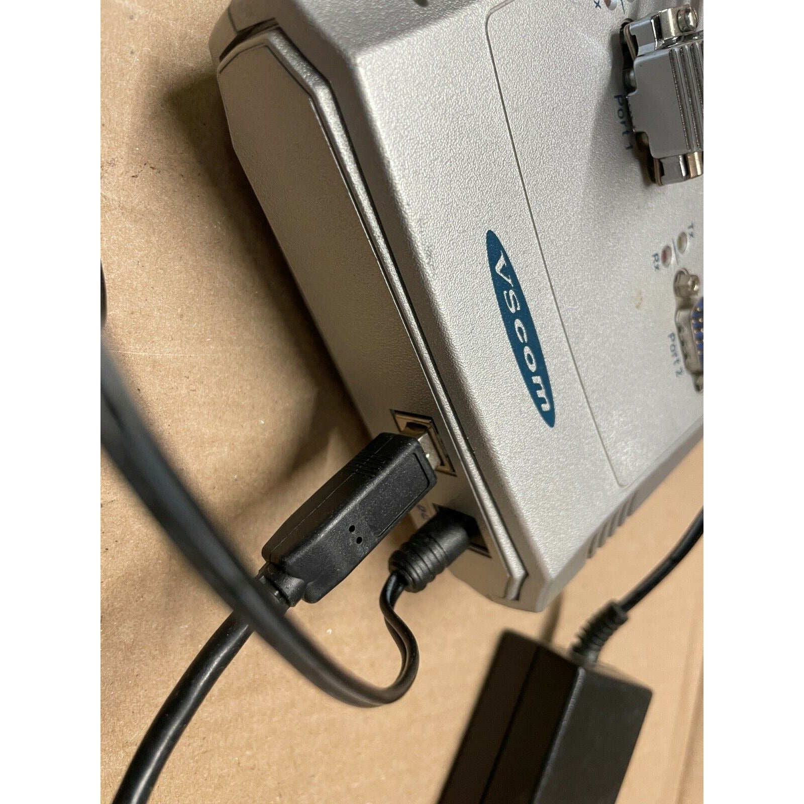 VScom Converter Power and input connection